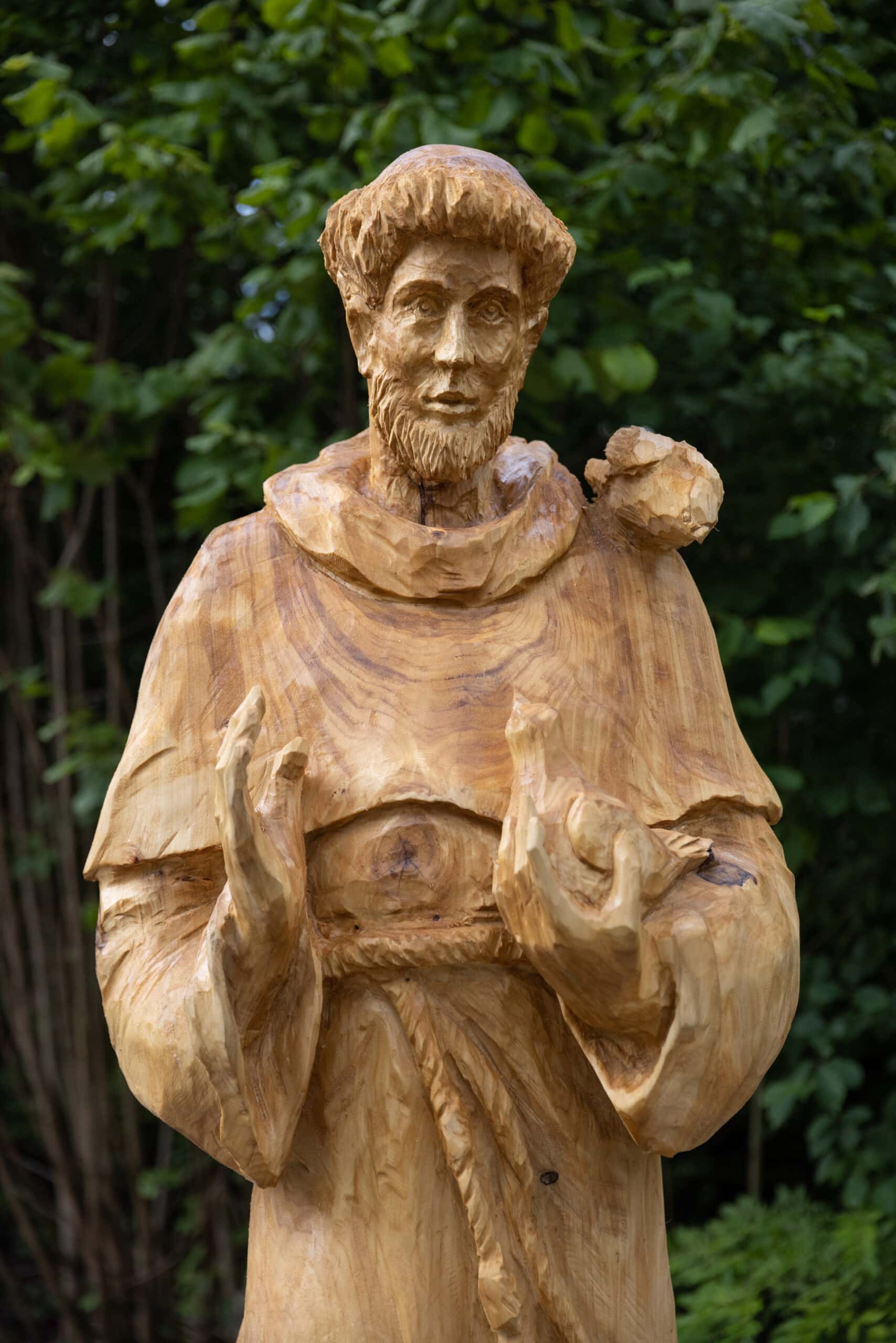 Drei Heiligenstatuen für unser Quartier - St.Katharina