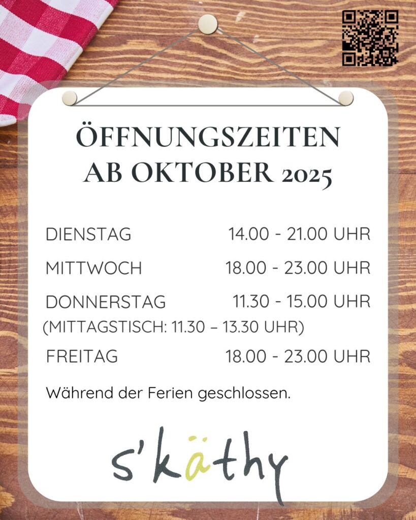 käthy Öffnungszeiten